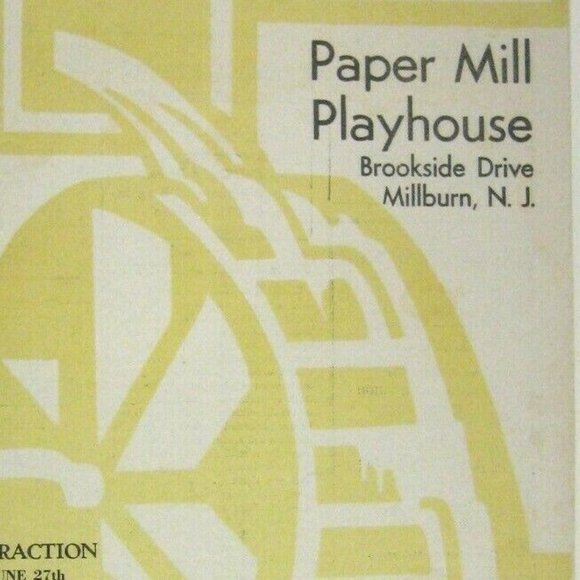 The Red Mill Paper Mill Playhouse Theatre Program 1948 NJ Macollum Greenwell - Picture 2 of 6